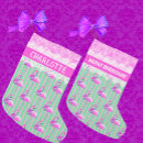 Recherche de violet chaussette de noël Jeune fille