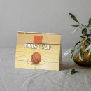Recherche de terrain de basket cartes postales Joueur