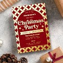 Recherche de retro noël invitations Élégant