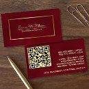 Recherche de marbre rouge cartes visite Code qr