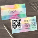 Recherche de aquarelle peinte à la main cartes visite Pour elle