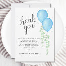Recherche de balloon remerciements cartes Simple