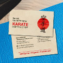 Recherche de le karaté cartes visite Instructeur de karaté