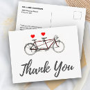 Recherche de bicyclette tandem vœux cartes Mignon