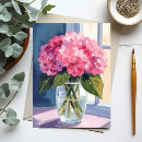 Recherche de hortensias cartes postales Rose