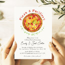 Recherche de partyy de pizza invitations Unique