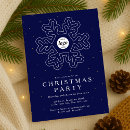 Recherche de fête de bleue noël invitations Bleu marine
