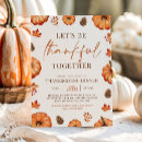 Recherche de dîner de thanksgiving invitations Potchance