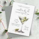 Recherche de cocktails martini invitations Cocktails et conversation