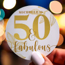 Recherche de cinquantième fête d anniversaire autocollants Étinceler
