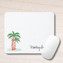 Recherche de palmier tapis souris Monogramme