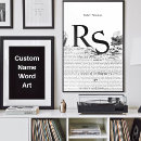 Recherche de formes géométriques posters Noir et blanc