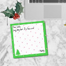 Recherche de une note de père noël post its Simple