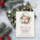 Recherche de baking noël invitations Rouge