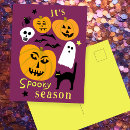 Recherche de ghost cartes postales Citrouille