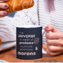 Recherche de humour science tasses Typographie