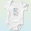Recherche de fête des pères bébé vêtements Amusant