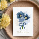 Recherche de fleur de pensée Aquarelle
