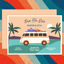 Recherche de hippie van invitations Rétro