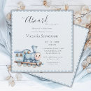 Recherche de train carrées invitations Mignon