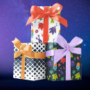 Recherche de monstres mignons papier cadeau Drôle