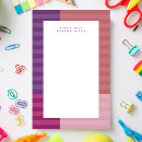 Recherche de papier à lettres rayé Rose