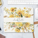 Recherche de bouquet tournesol tapis souris Floral