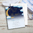 Recherche de over the moon baby shower invitations Élégant