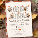 Recherche de gobble invitations Automne