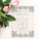 Recherche de winter carrées mariage invitations Élégant