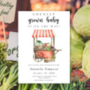 Recherche de légumes invitations Bébé cultivé localement