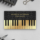 Recherche de piano de jazz cartes visite Professionnel