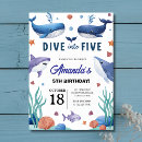 Recherche de plongée invitations Créatures marines