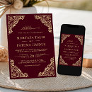 Recherche de bordeaux invitations Vintage