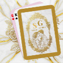 Recherche de cadre jeux de cartes Monogrammé