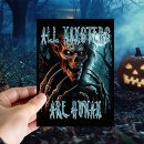 Recherche de crâne de démon cartes postales Effrayant