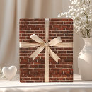 Recherche de motif brique rouge papier cadeau Mur de briques