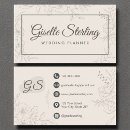 Recherche de wedding planners cartes visite Pour elle