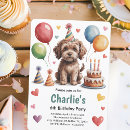 Recherche de cute dogs invitations Jeune fille