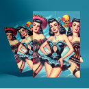 Recherche de danseuse vintage cartes postales Pincer