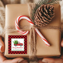 Recherche de vintage holiday autocollants Rouge