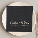 Recherche de police élégante cartes visite Simple