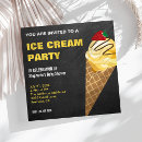 Recherche de cornet de crème glacée invitations Doux