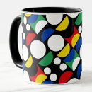 Recherche de motif nordique tasses Abstrait