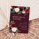 Recherche de floral répétition dîner invitations Couple