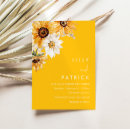 Recherche de sunflower mariage invitations Jaune