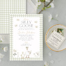 Recherche de vert baby shower invitations Pour elle