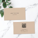 Recherche de chic et sobre cartes visite Élégant