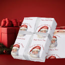 Recherche de le vieux père noël papier cadeau Festif