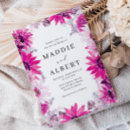 Recherche de brillant mariage invitations Rose